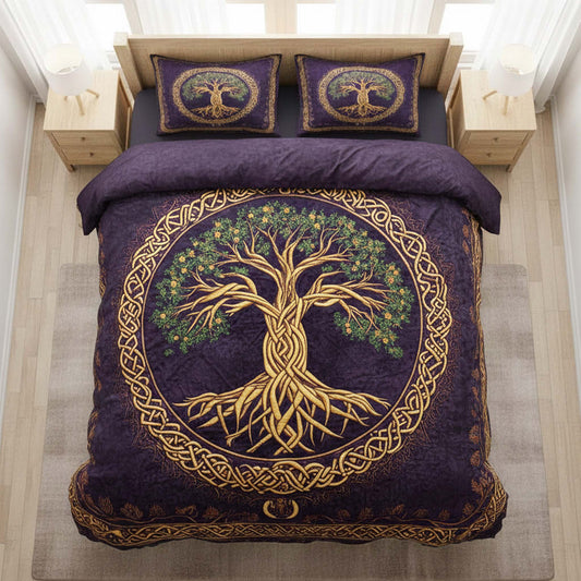 Tree Of Life Duvet Cover Set GFTOHD13027