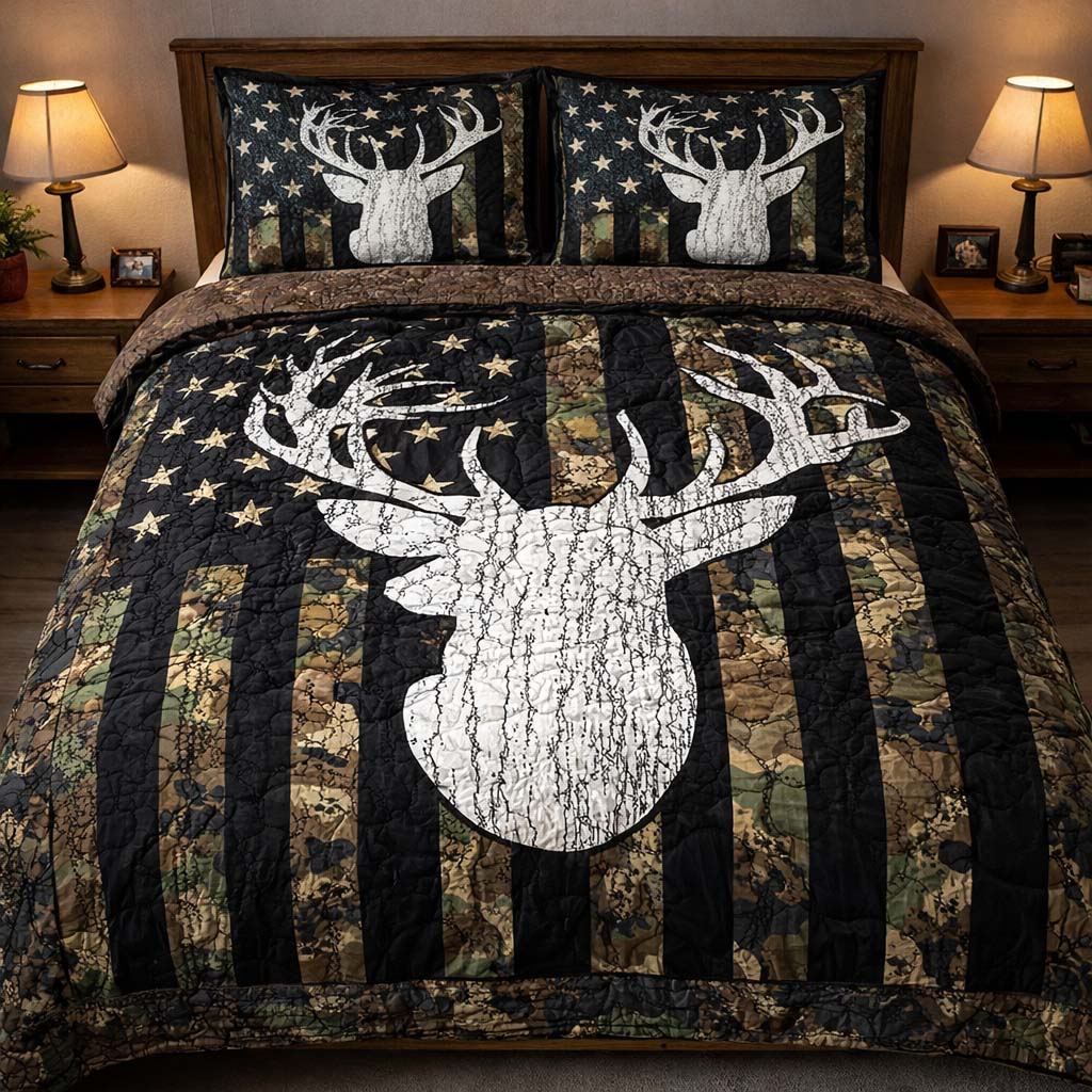 Deer Spirit Duvet Cover Set GFTOHD13088