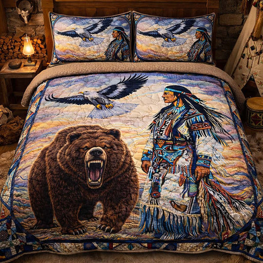 Native Bear Spirit Duvet Cover Set GFTOHD13105