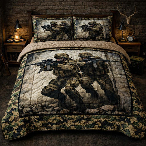 Combat Brotherhood Duvet Cover Set GFTOHD13118