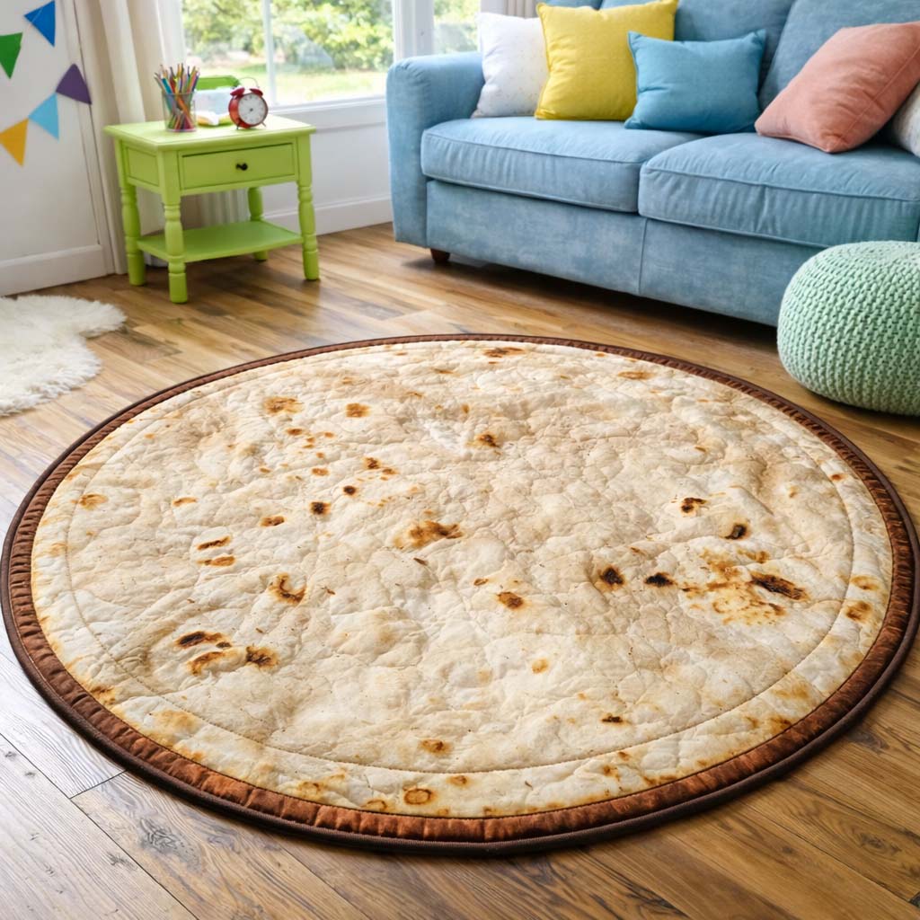 Flatbread Cozy Quilted Round Mat GFTOHD13128