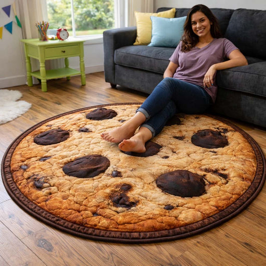 Chocolate Chip Quilted Round Mat GFTOHD13132