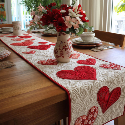 Everlasting Love Quilted Table Runner GFTOHD13279