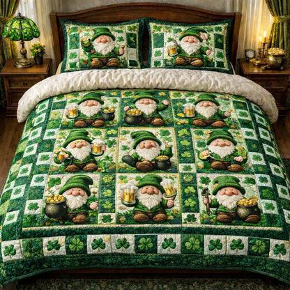 Gnome Gold Cheer Duvet Cover Set GFTOHD13318