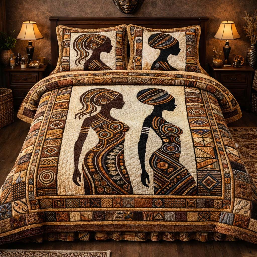 Soulmate Silhouettes Duvet Cover Set GFTOHD13328