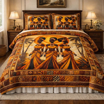Golden Sisterhood Duvet Cover Set GFTOHD13329