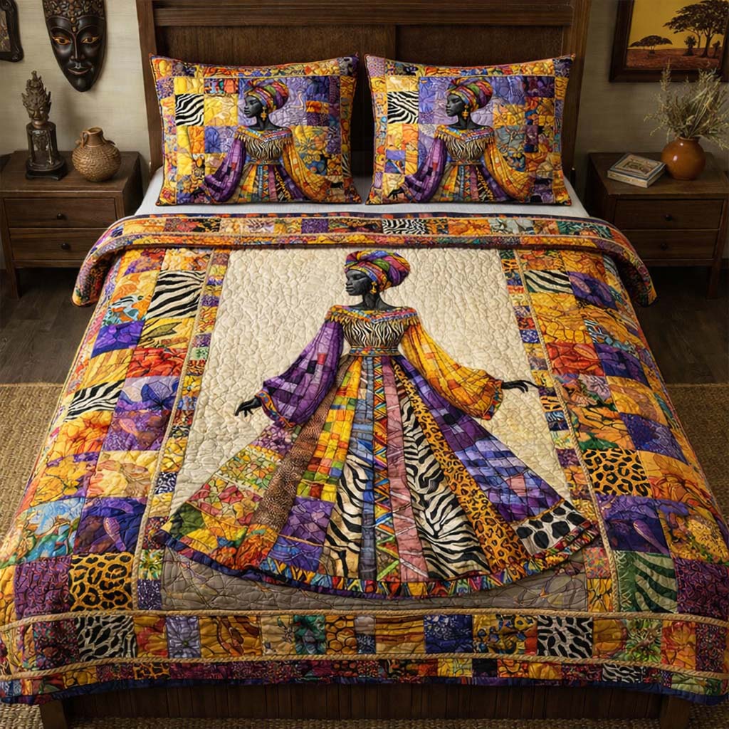 Patchwork Royal Muse Duvet Cover Set GFTOHD13330