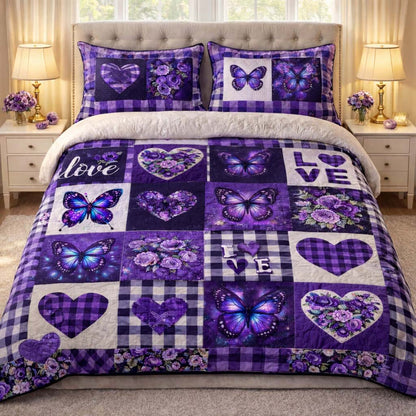 Butterfly Romance Dream Duvet Cover Set GFTOHD13336