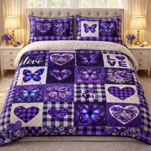 Butterfly Romance Dream Duvet Cover Set GFTOHD13336