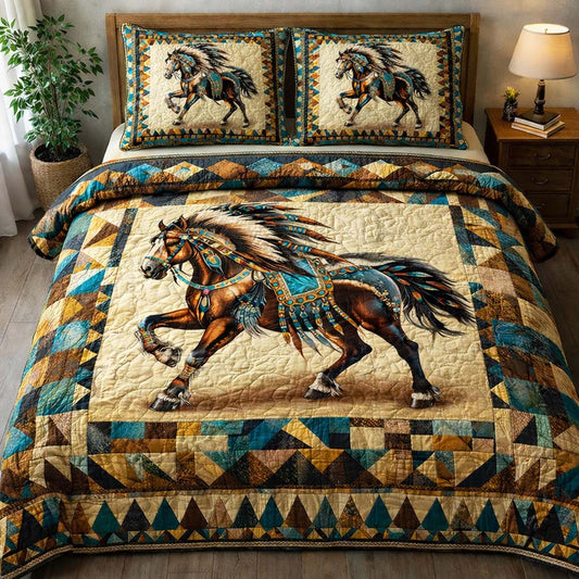 Majestic Running Horse Duvet Cover Set GFTOHD13368