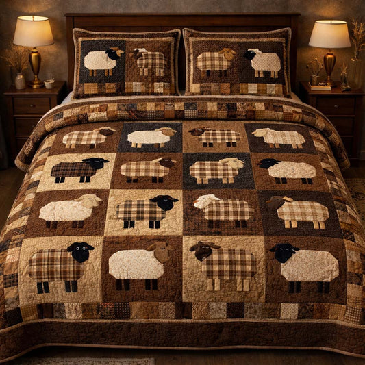 Rustic Sheep Farm Duvet Cover Set GFTOHD13401