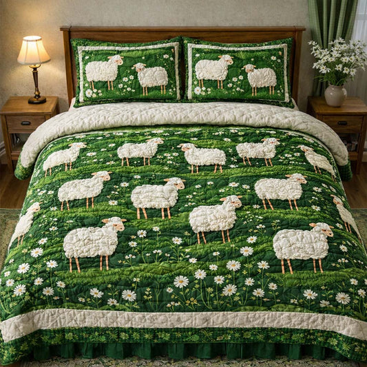 Sheep Meadow Garden Duvet Cover Set GFTOHD13403
