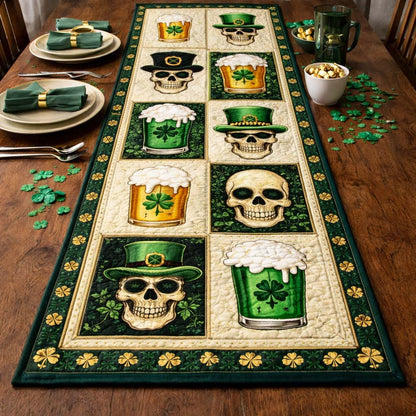Celtic Skull Brew Quilted Table Runner GFTOHD13414