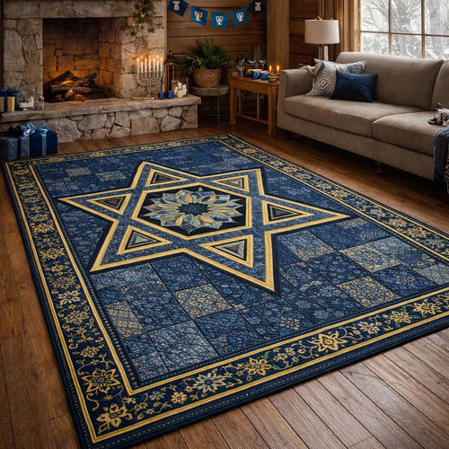 Golden Star Hearth Area Rug GFTOHD13503