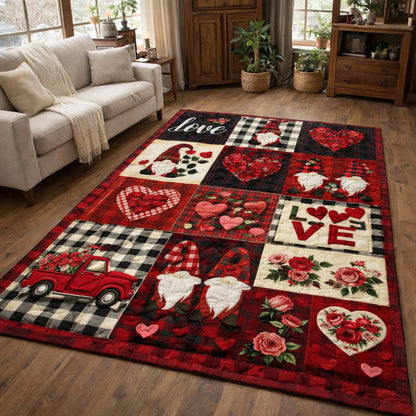 Rustic Love Patch Area Rug GFTOHD13515