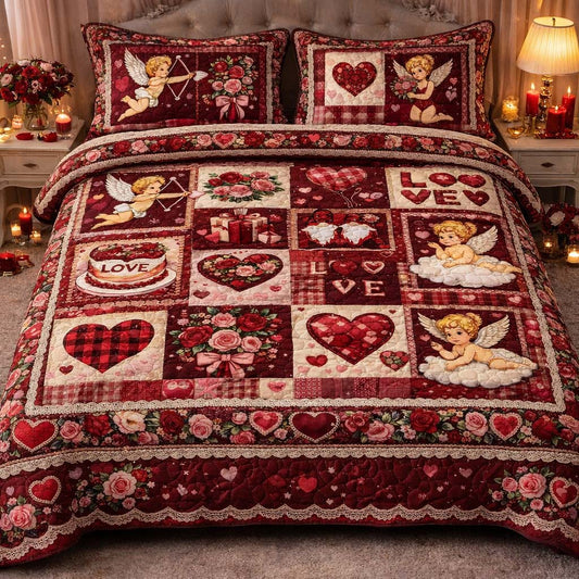 Romantic Valentine Duvet Cover Set GFTOHD13547