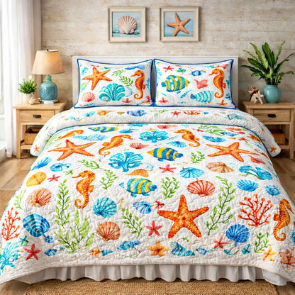 Seaside Marine Parade Duvet Cover Set GFTOHD13632