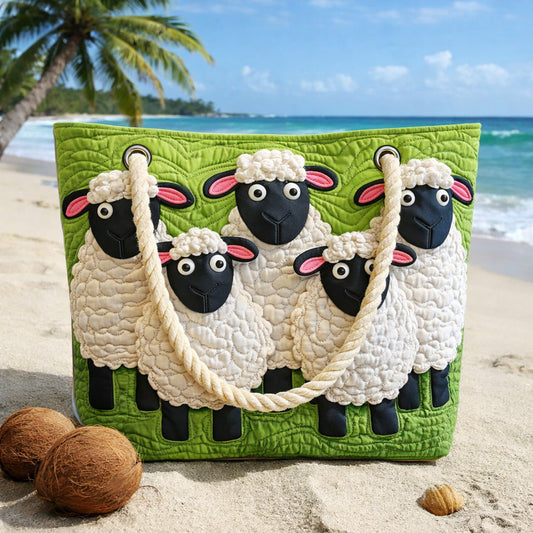 Sheep Heaven Quilted Beach bag GFTOHD13652