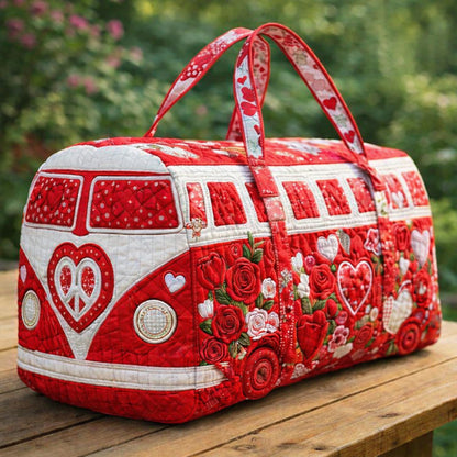 Love Blossom Camper Quilted Duffle Bag GFTOHD13758