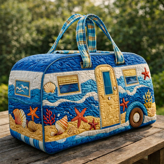 Ocean Breeze Camper Quilted Duffle Bag GFTOHD13760
