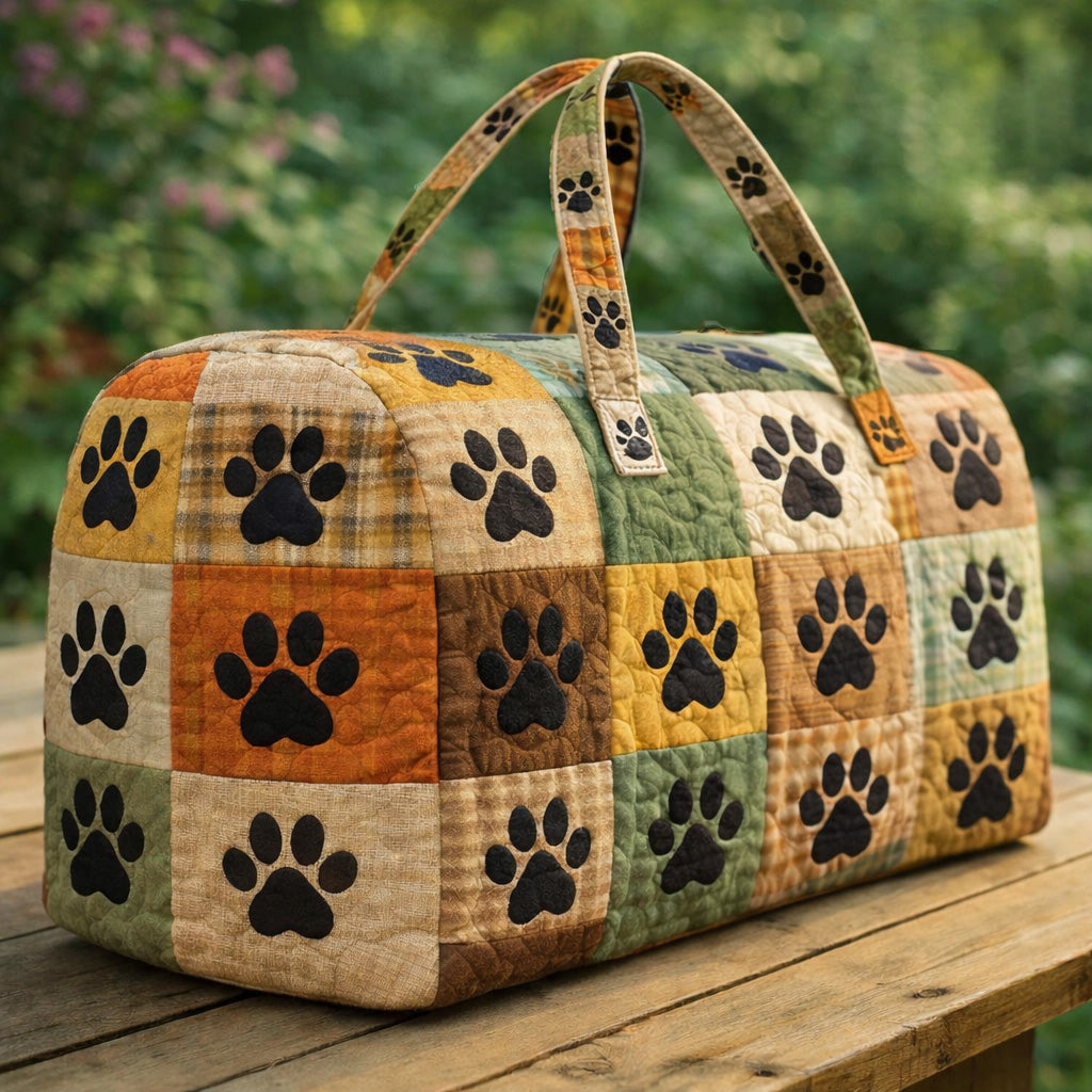 Rustic Paw Traveler Quilted Duffle Bag GFTOHD13769