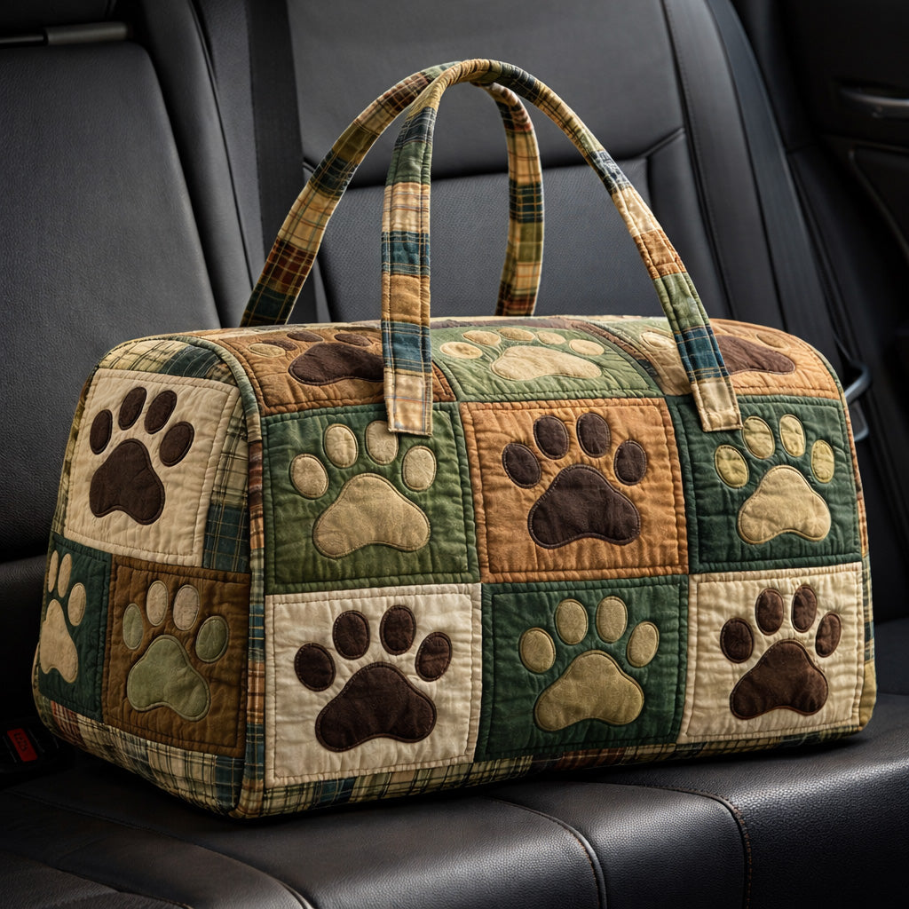 Forest Paw Camper Quilted Duffle Bag GFTOHD13771