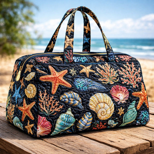 Midnight Ocean Treasures Quilted Duffle Bag GFTOHD13818
