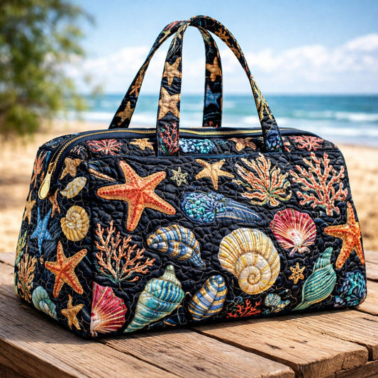 Midnight Ocean Treasures Quilted Duffle Bag GFTOHD13818