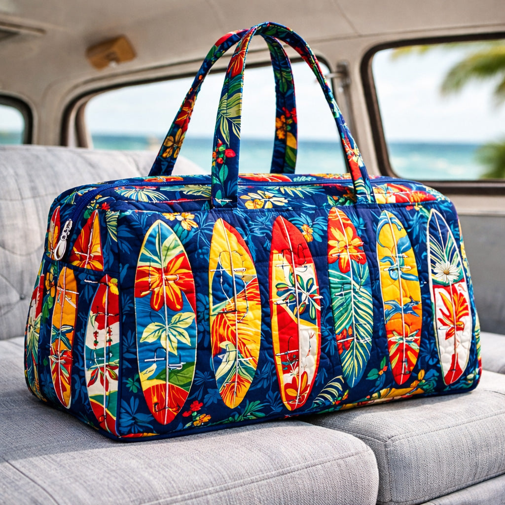 Tropical Surfboards Parade Quilted Duffle Bag GFTOHD13820