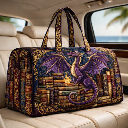 Mystic Dragon Library Quilted Duffle Bag GFTOHD13821