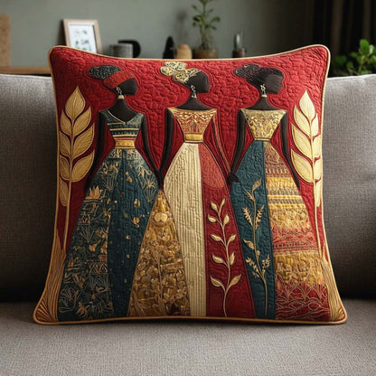 Golden Queen Quilted Pillow Case GFTOHD14049