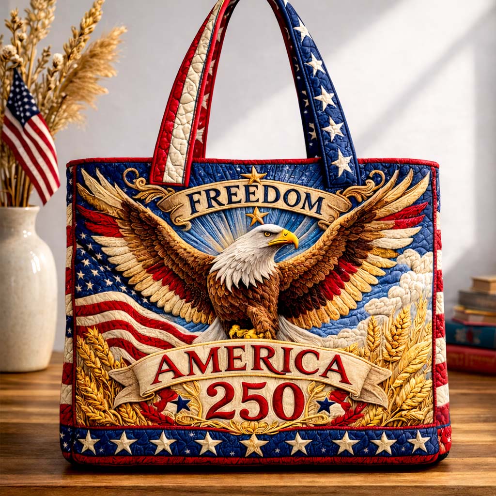 America Freedom Quilted Tote Bag GFTOHD14290