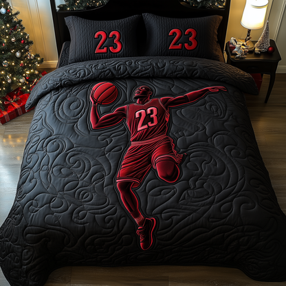 Jordan The Legend 3-Piece Quilted Bedding Set GFTOHD1436
