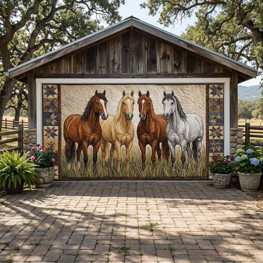 Wild Herd Garage Door Banner GFTOHD14457