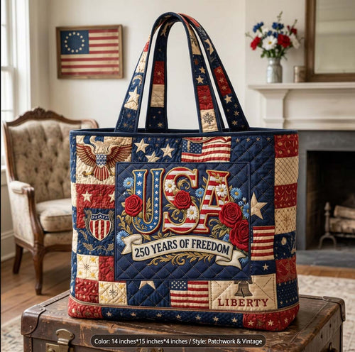 Liberty Bloom Quilted Tote Bag GFTOHD14492