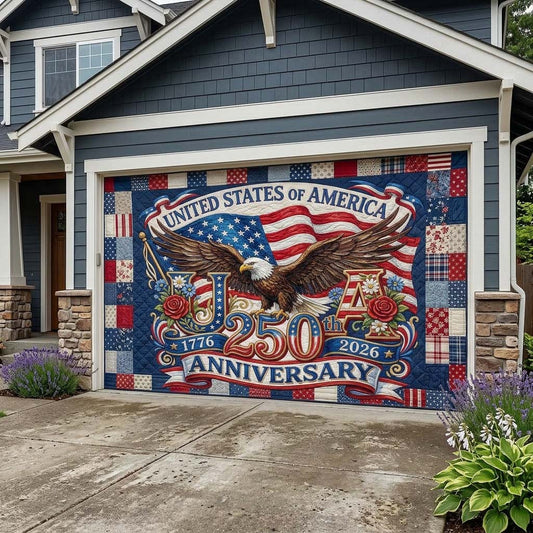 Eagle Pride USA Garage Door Banner GFTOHD14547