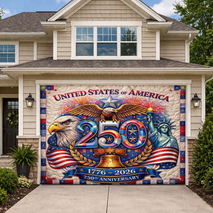 Freedom Legacy USA Garage Door Banner GFTOHD14548