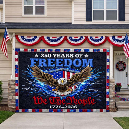 We The People Garage Door Banner GFTOHD14549