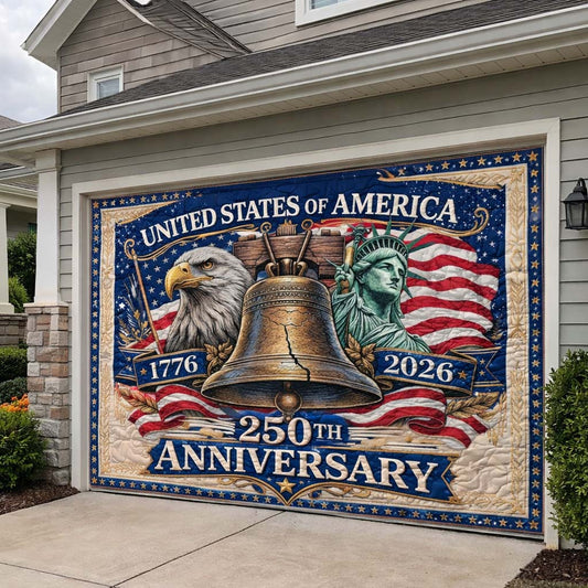 Patriot Bell Legacy Garage Door Banner GFTOHD14550