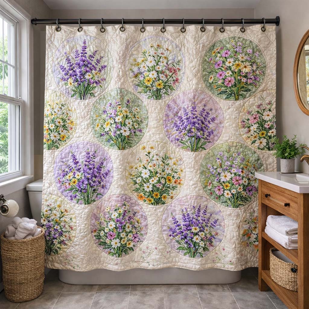 Wildflower Harmony Shower Curtain GFTOHD14563