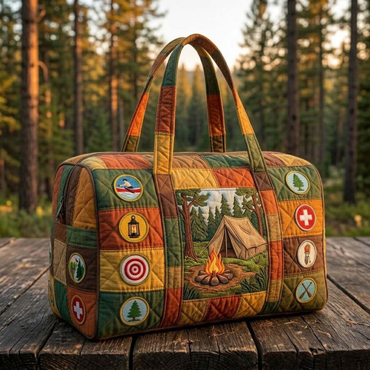 Campfire Trail Quilted Duffle Bag GFTOHD14640