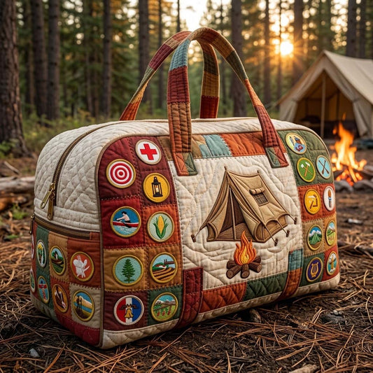 Adventure Camp Quilted Duffle Bag GFTOHD14644
