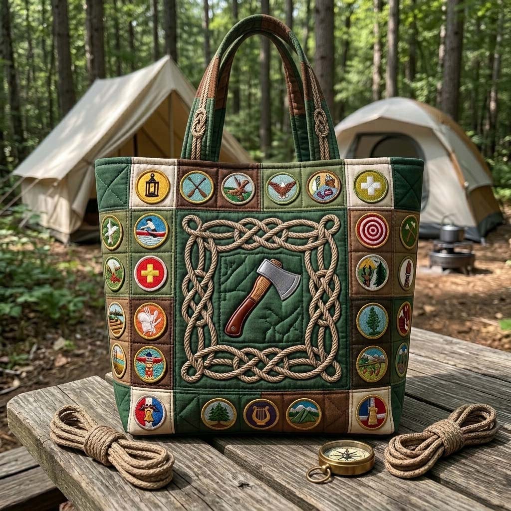 Ranger Knot Quilted Tote Bag GFTOHD14649