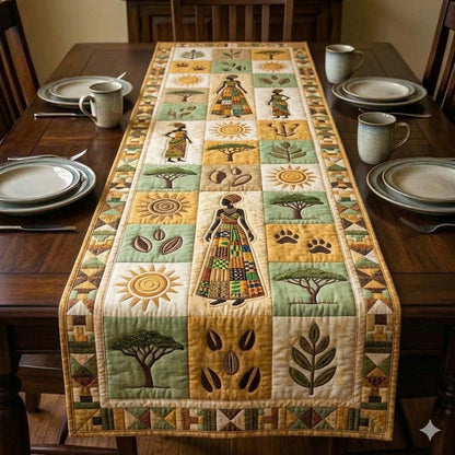 Savanna Spirit Quilted Table Runner GFTOHD14672
