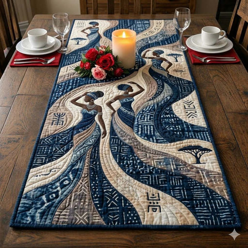 Golden Heritage Quilted Table Runner GFTOHD14676