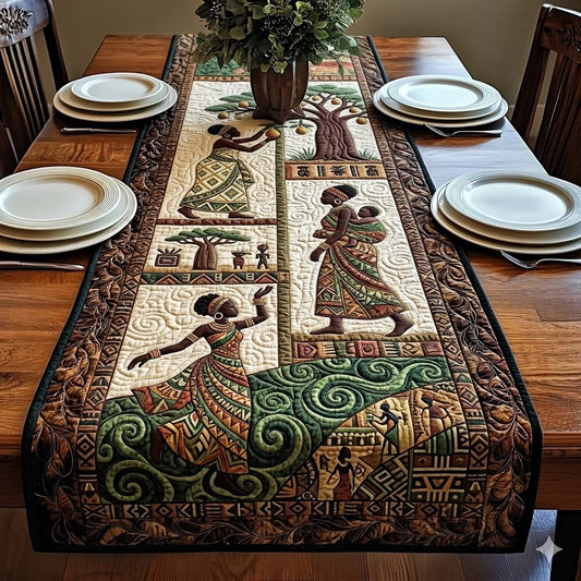 Village Stories Quilted Table Runner GFTOHD14677