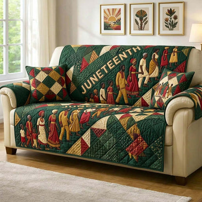 Freedom Walk Quilted Sofa Cover GFTOHD14692