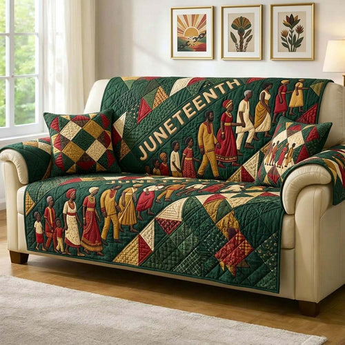 Freedom Walk Quilted Sofa Cover GFTOHD14692