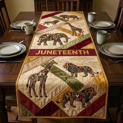 Safari Heritage Quilted Table Runner GFTOHD14713