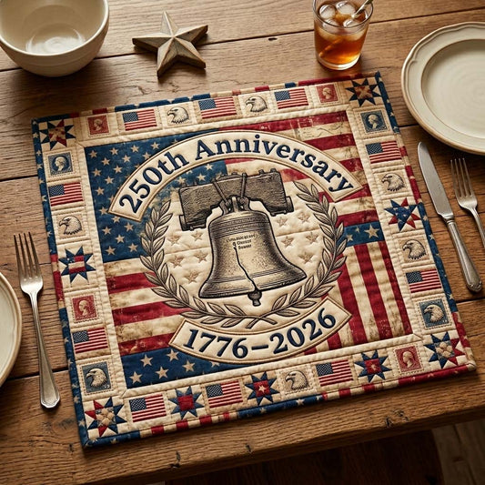 Liberty Bell Honor Quilted Placemat GFTOHD14850